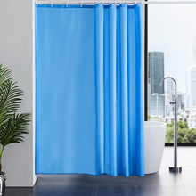 Load image into Gallery viewer, Furlinic Shower Curtain,Solid Blue Mould and Mildew Resistant 180 x 180 cm (71 x 71 Inch) | 100% Polyester.