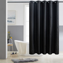Load image into Gallery viewer, Furlinic Hookless Shower Curtain,Heavy Fabric Washable and Waterproof for Stall or Bathtub.