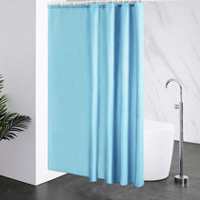 Load image into Gallery viewer, Furlinic Light Sky Shower Curtains Extra Wide Bathroom Waterproof Fabric Washable Liner Mould Proof,Sets With 16 PCS Plastic Hooks W96 x H78(244 x 200cm).