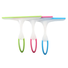 Load image into Gallery viewer, Furlinic Window Squeegees,Rubber Glass Wiper Blades For Bath, Kitchen And Car-Red,Blue,Green Handle Each One.