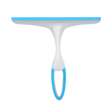 Load image into Gallery viewer, Furlinic Window Squeegees,Rubber Glass Wiper Blades for Bath, Kitchen and Car-Blue Handle, Plastic