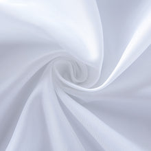 Load image into Gallery viewer, Furlinic Long Hookless Shower Curtain 78 Inch,Made of White Heavy Fabric Washable and Waterproof for Stall or Bathtub.