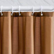 Load image into Gallery viewer, Furlinic Shower Curtain,Solid Brown Mould and Mildew Resistant 180 x 180 cm (71 x 71 Inch) | 100% Polyester.