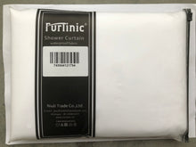 Load image into Gallery viewer, Furlinic White Shower Curtains,Mould Proof and Mildew Resistant Extra Long Shower Curtain Liner,180 x 210cm Drop(72 x 84 Inch),100% Polyester.