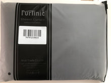 Load image into Gallery viewer, Furlinic Dark-Blue Shower Curtains Extra Long Bathroom Waterproof Fabric Washable Liner Mould Proof,Sets With 12 PCS Plastic Hooks W200 x H240cm(78&quot; x 94&quot;).