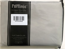 Load image into Gallery viewer, Furlinic Shower Curtains Extra Large Bathroom Waterproof Fabric Washable Liner Mould Proof,Sets With 12 Plastic Rings-72&quot; x 78&quot;,Grey.