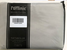 Load image into Gallery viewer, Furlinic Shower Curtains Extra Large Bathroom Waterproof Fabric Washable Liner Mould Proof,Sets With 12 Plastic Rings-71&quot; x 71&quot;,Grey.